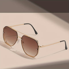 Aviator Sunglasses UV400 Metal Pilot Sun Shades