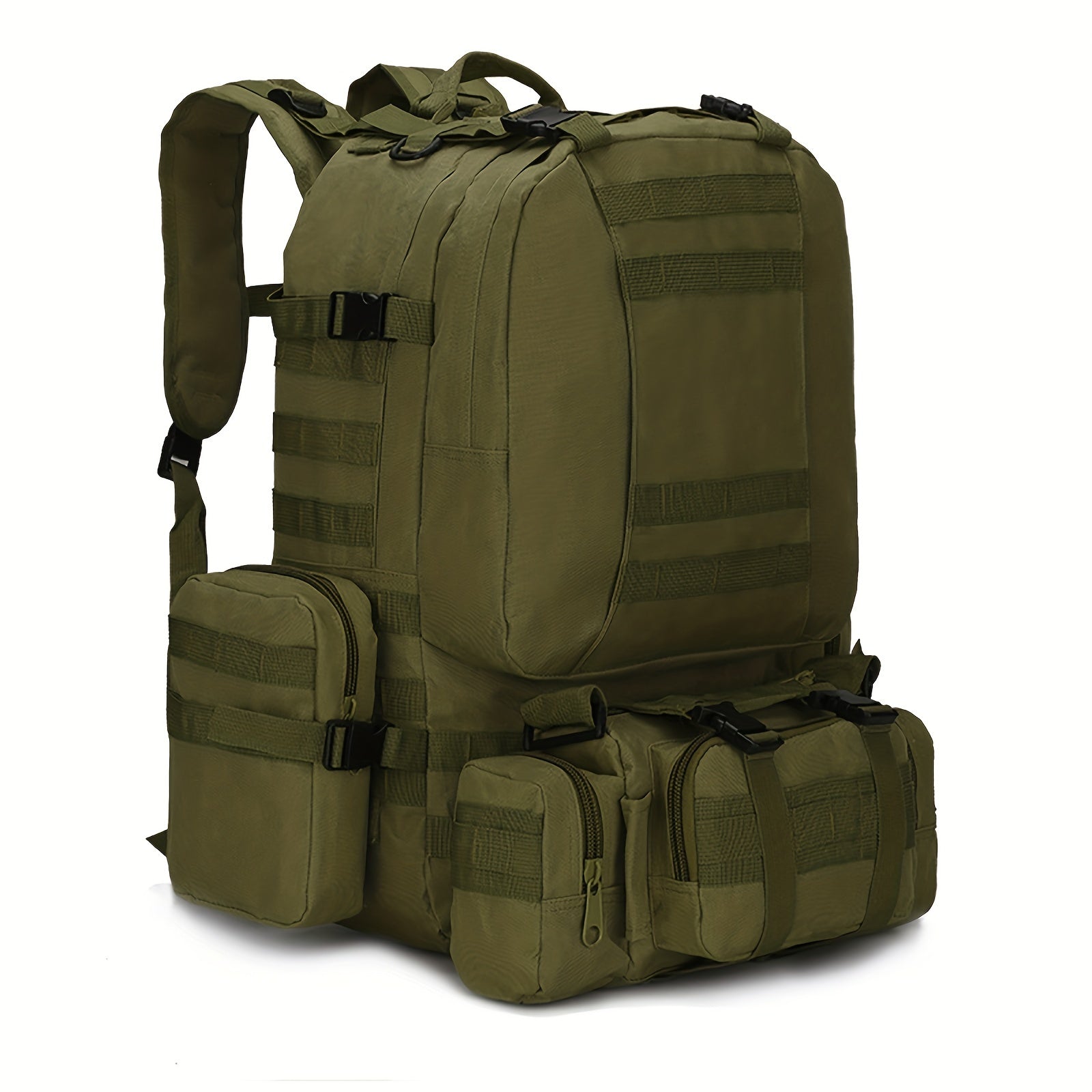 55L Waterproof Tactical Backpack for Outdoor Camping