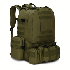 55L Waterproof Tactical Backpack for Outdoor Camping