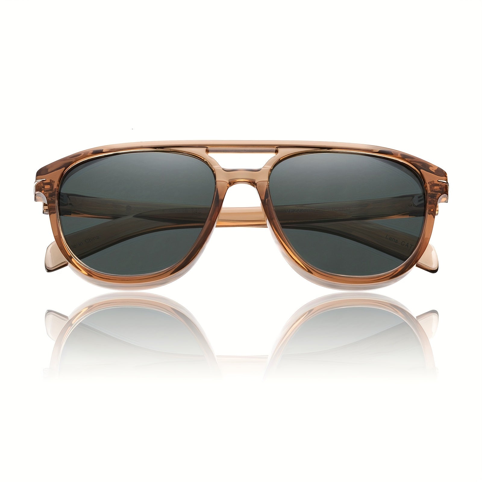 OUWEN Polarized Square Aviator Sunglasses Vintage Shades Sun Glasses