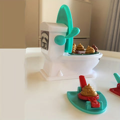 Kids' Toilet Ejection Game Parent-child Interactive Creative Toy