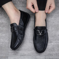 Men's Horsebit Loafer Shoes Slip On Casual Non-slip Shoes