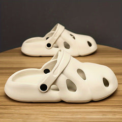 Men's Hollow Out Clogs Slip-on Soft Sole Sandals