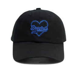 Embroidery Sunshade Baseball Cap Outdoor Peaked Cap