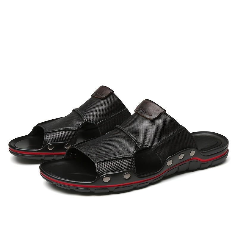 Men's Lightweight Slides Slippers Comfortable House Shoes