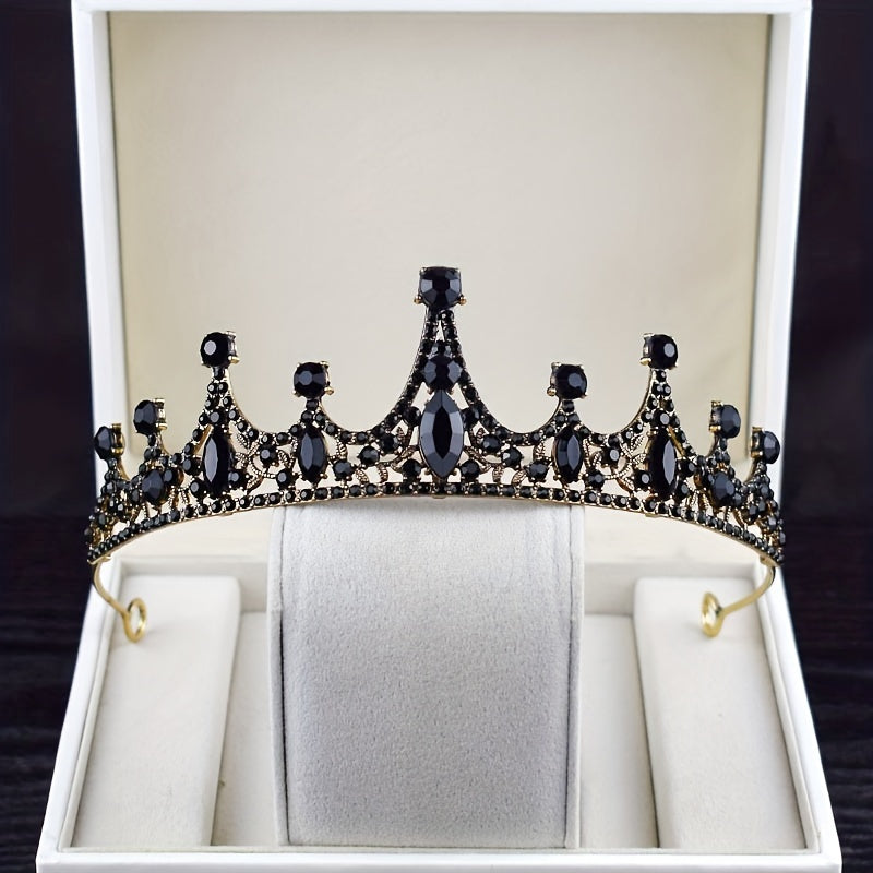 Rhinestone Crown Headband Tiara Wedding Hair Accessories
