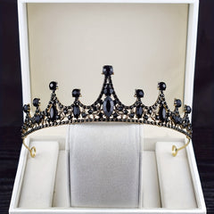 Rhinestone Crown Headband Tiara Wedding Hair Accessories
