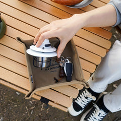 Portable Folding Camping Tray Square Storage Box