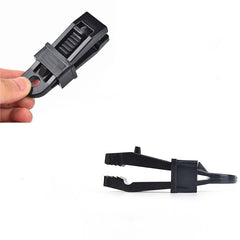 10pcs Tent Fixing Clips Multifunctional Plastic Clip For Camping