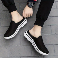 Men's Casual Slip On Sneakers Durable Shock Absorption Comfy Shoes