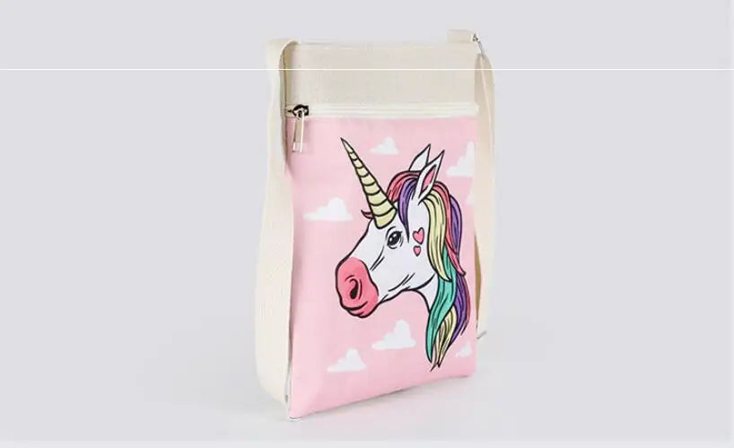 Unicorn Horse Mini Messenger Bag for Girls