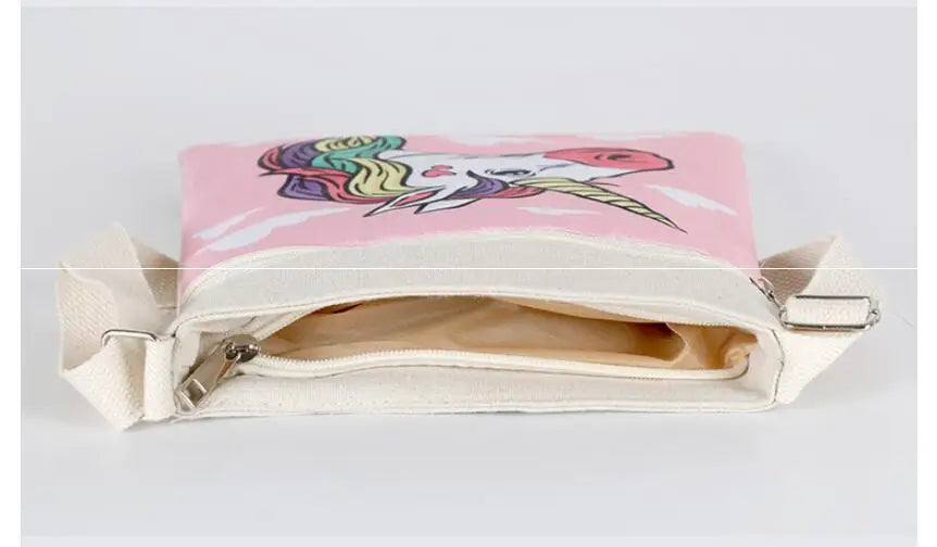 Unicorn Horse Mini Messenger Bag for Girls