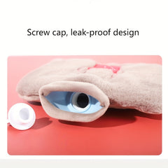 Plush Double Water Injection Hot Water Bag Hand Warmer