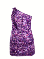 One Shoulder Lounge Dress