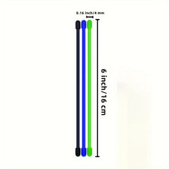Rubber Twist Ties - Strong Grip - Indoor & Outdoor Use