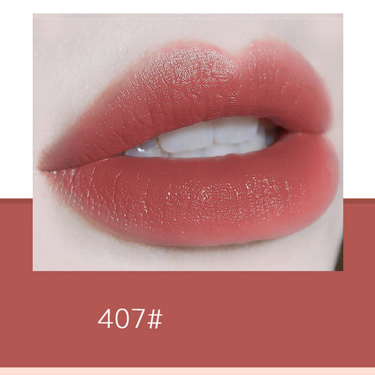 Velvet Red Lipstick Matte Moisturizing Soft Floral Lipstick