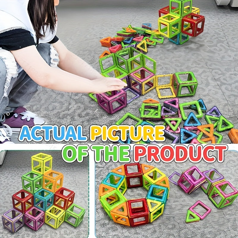 39pcs Magnetic Building Blocks Toy Architecture Game Educational 3D Teaching