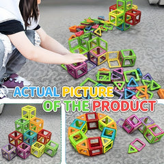 39pcs Magnetic Building Blocks Toy Architecture Game Educational 3D Teaching