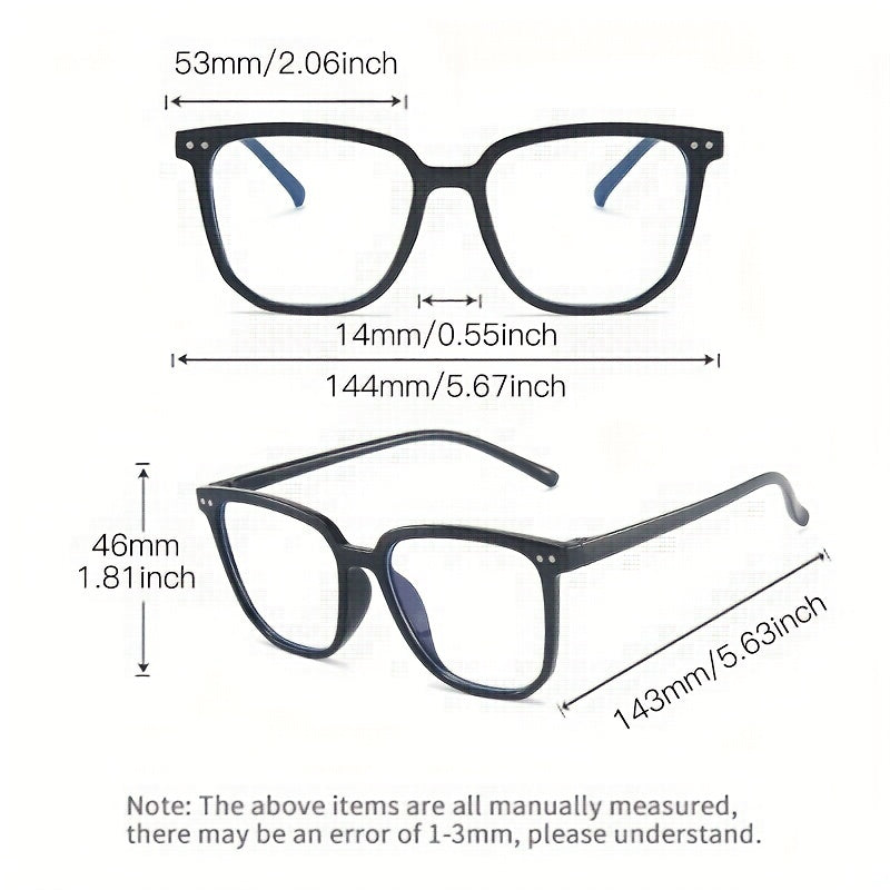 Casual Light Blocking Glasses Women Men Unisex