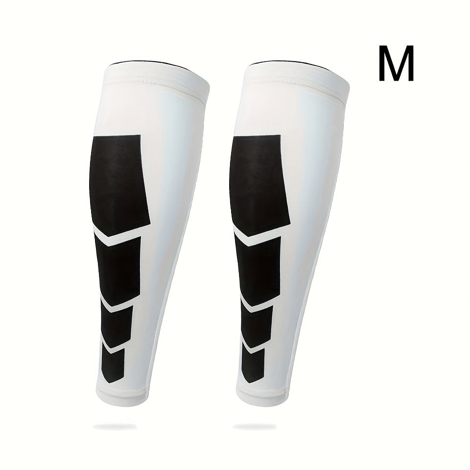 2pcs Football Running Calf Protector Non-slip Basketball Cycling Leg Protector