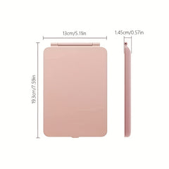 Portable LED Makeup Mirror Touch Screen Lightweight Thin Travel Cosmetic Office