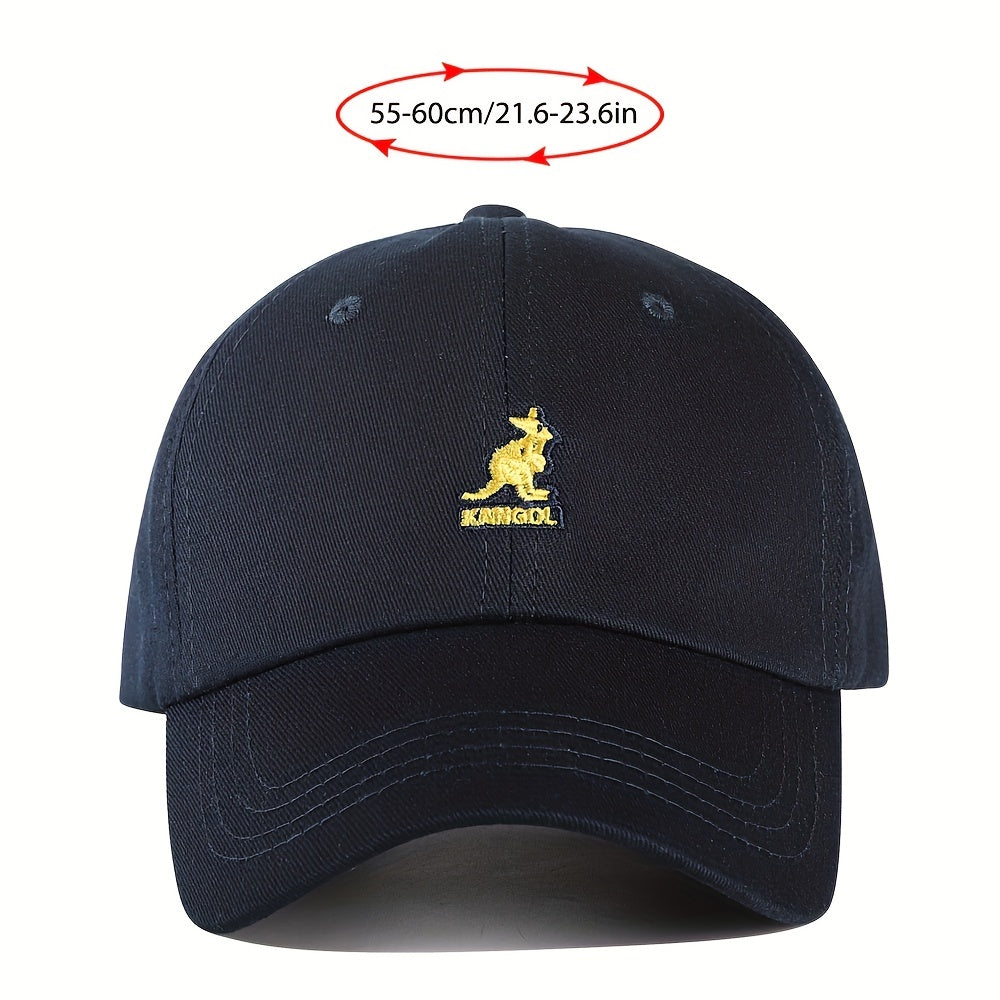 Kangaroo Embroidery Baseball Cap Adjustable Golf Sports Cap