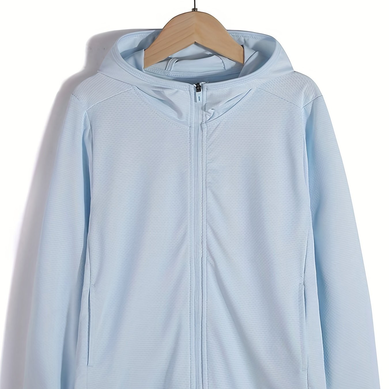 Boys Zip Up Hooded Jacket Sun Protection Lightweight Spring/Autumn Sports Clothe