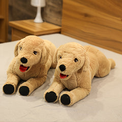 Giant Labrador Plush Toy Soft Stuffed Animal Dog Large Size Throw Pillow