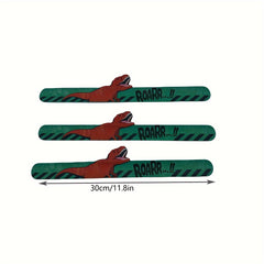 Silicone Flapping Bracelet Christmas Wrist Decoration Party Dinosaur Toy