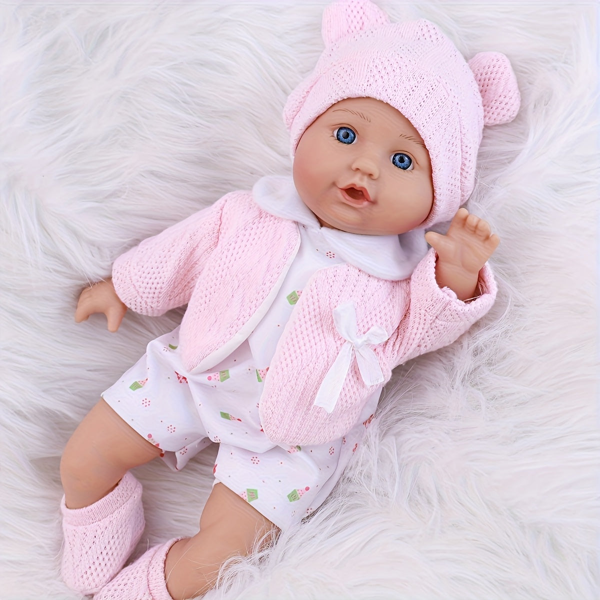 Realistic Reborn Doll WERFLOT 13 Lifelike Soft Body Newborn Baby Doll