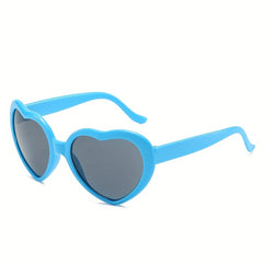 Boys Heart Shaped Frame Sunglasses UV Protection For Holiday Party Festivals