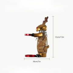 Iron Wine Rack Decorative Craft for Home Decoration