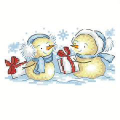 DIY Cross Stitch Material Bag Merry Christmas 3D Embroidery Material Bag