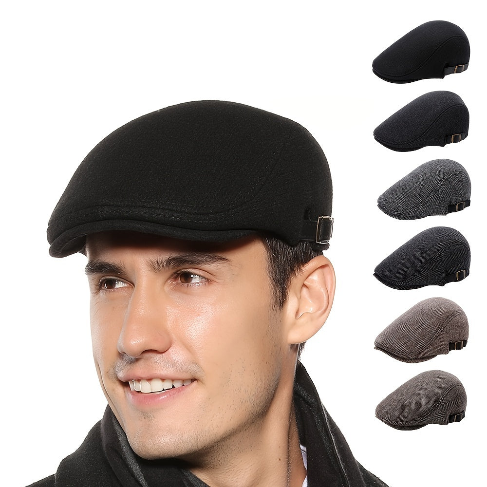 Stylish Retro Newsboy Cap for Men & Women