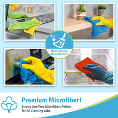 5pcs Scouring Pad Square Dish Cloths Antibacterial Cleaning Pad