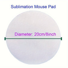 20 Round Sublimation Mouse Pad Blanks Neoprene DIY Printing