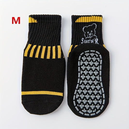 Baby Boy's Non-slip Sports Socks Soft Breathable