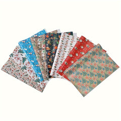 8pcs Christmas Gift Wrapping Paper Santa Claus Christmas Tree Cartoon