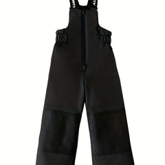 Boys Insulated Waterproof Snowsuit Ski Pants