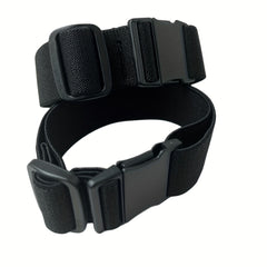 2 Pack Invisible Elastic Belts for Men - Casual Plastic Belt