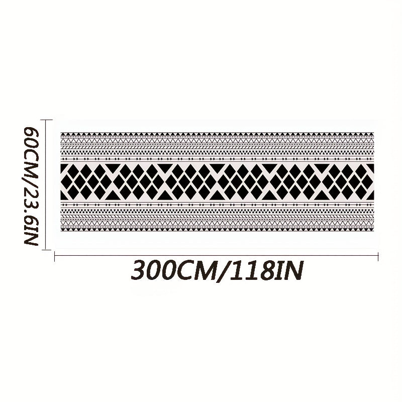 Nordic Minimalist Long Hallway Rug Kitchen Mat Absorbent Bath Mat