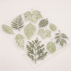 Leaf Pattern Stamps for DIY Scrapbooking Decoration