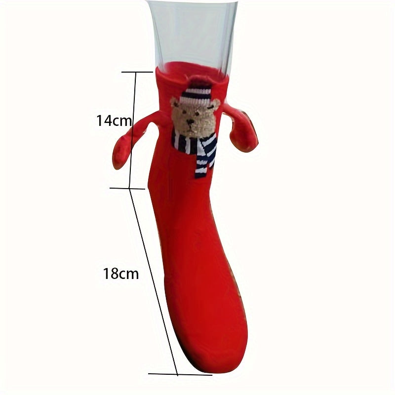 Funny Christmas Socks For Women Men Novelty Magnetic Socks