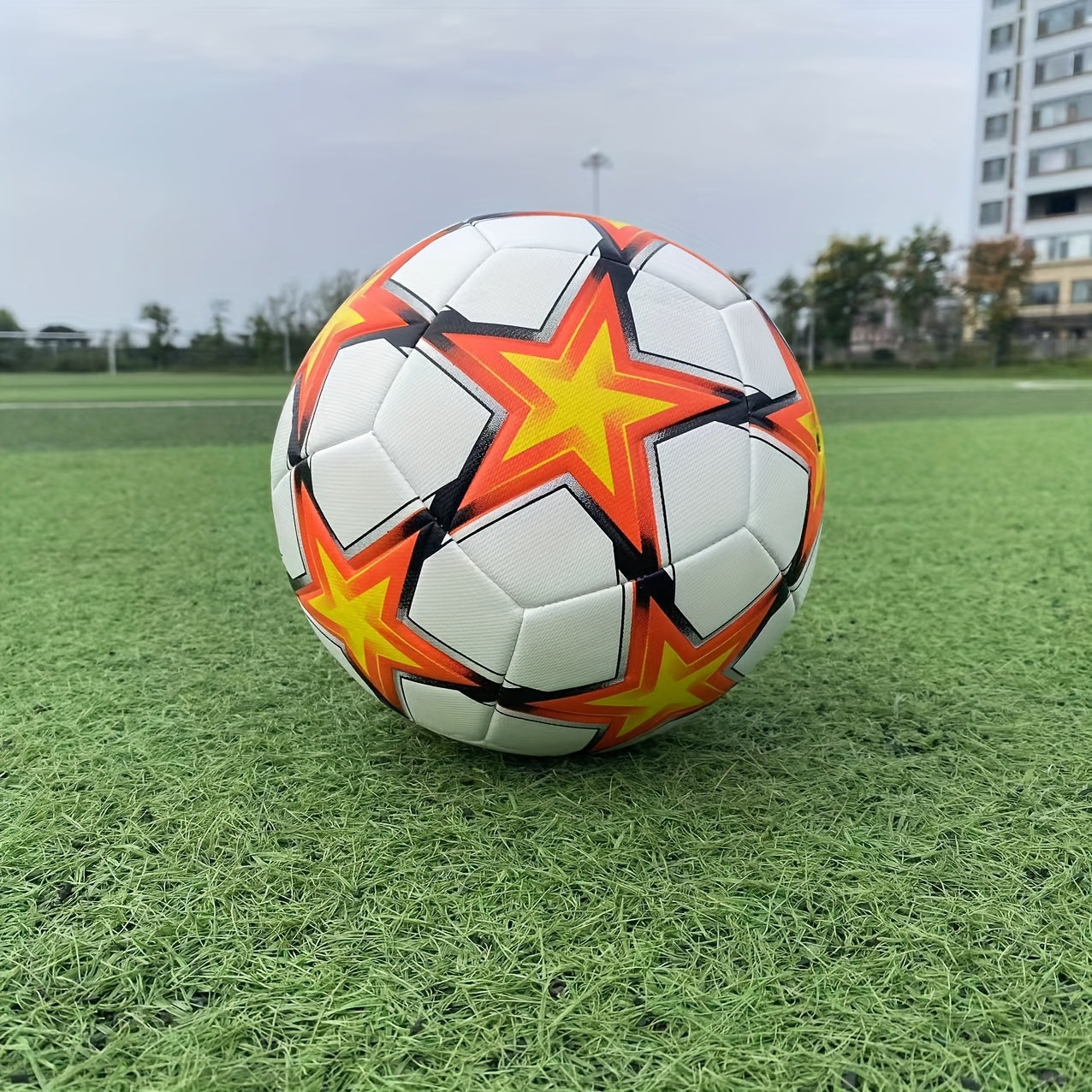 High Thickened PU Football Hand stitched Soccer Ball