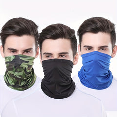 Men's Sunscreen Mask Bandana Summer Face Scarf Neck Gaiter