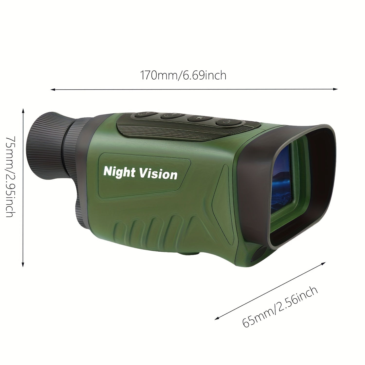 Night Vision Device 8x Zoom Waterproof Rechargeable 32g Memory Card