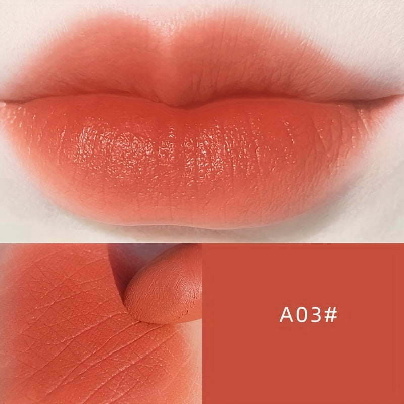 Non Stick Cup Lipstick Moisturizing Milk Tea Carrot Non Fade Lipstick