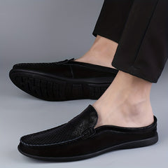 Men's Breathable No Tie Slip On Loafers Casual Outdoor Walking Shoes