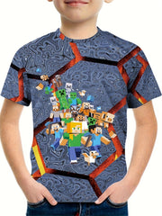 Kids Adventure Graphic Tees Top