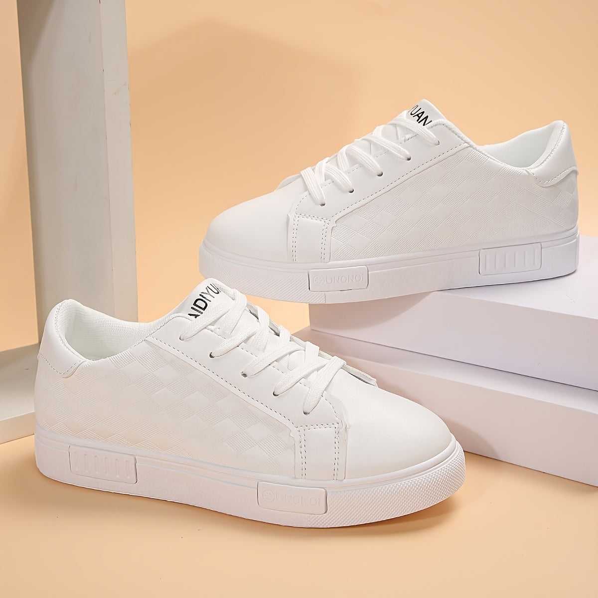 Women's Lace-up Skate Shoes Lightweight Sneakers